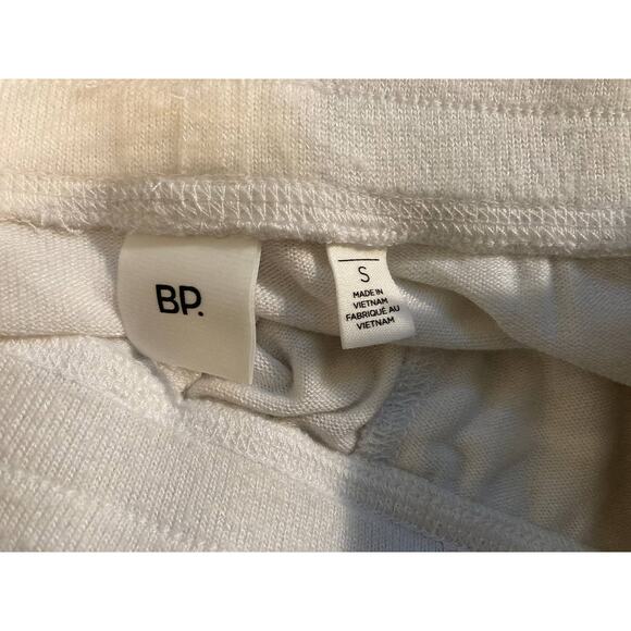 BP. Women's Loungewear Sleep Pants Size Small White Retro Stripe NWT Pockets - Picture 4 of 6